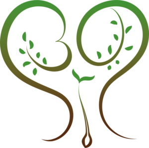 A 30 jubileumi fa ültetésének logója: 30-as számot mintázó faágak